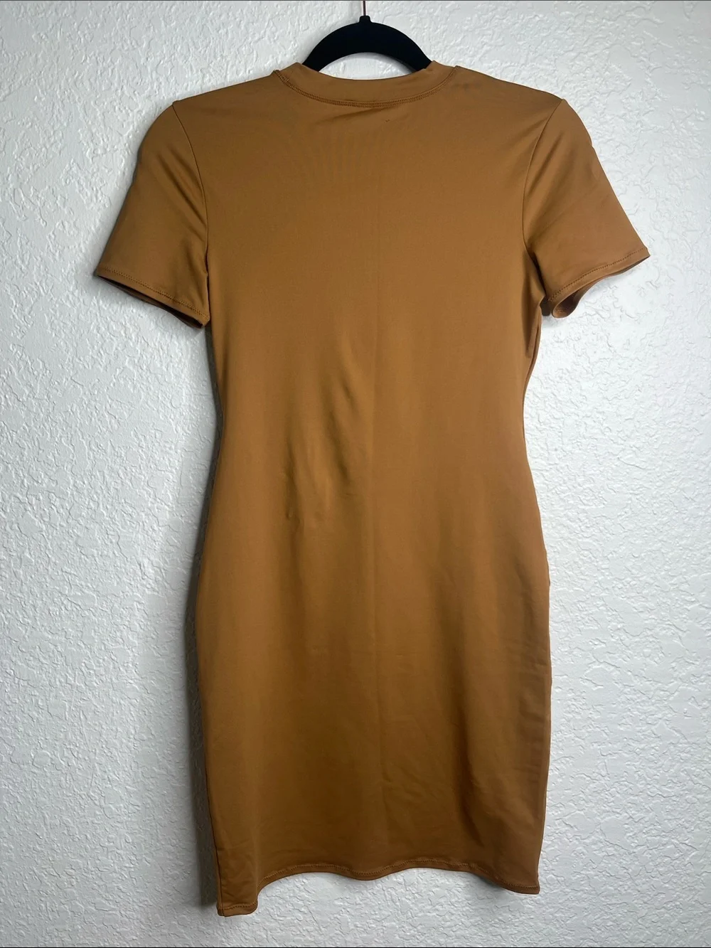 SKIMS Recycled Swim T-shirt swim dress in color Almond Size M